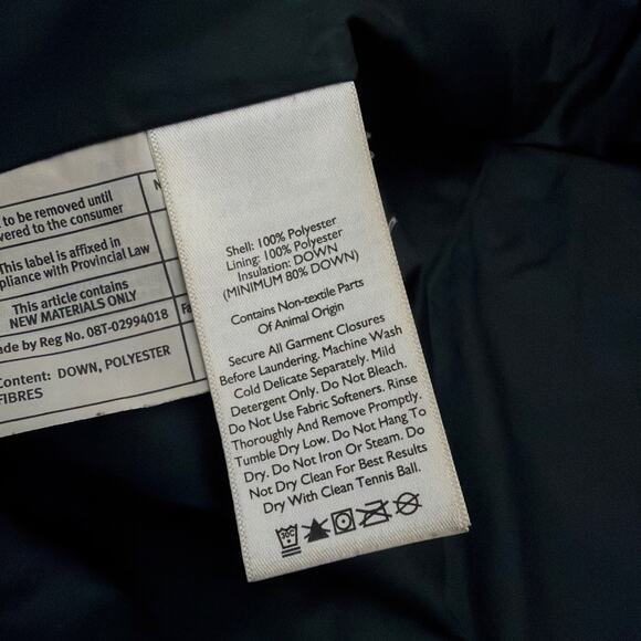 Eddie Bauer Down Puffer Jacket Mens Size Medium Brown Full Zip - Picture 3 of 11